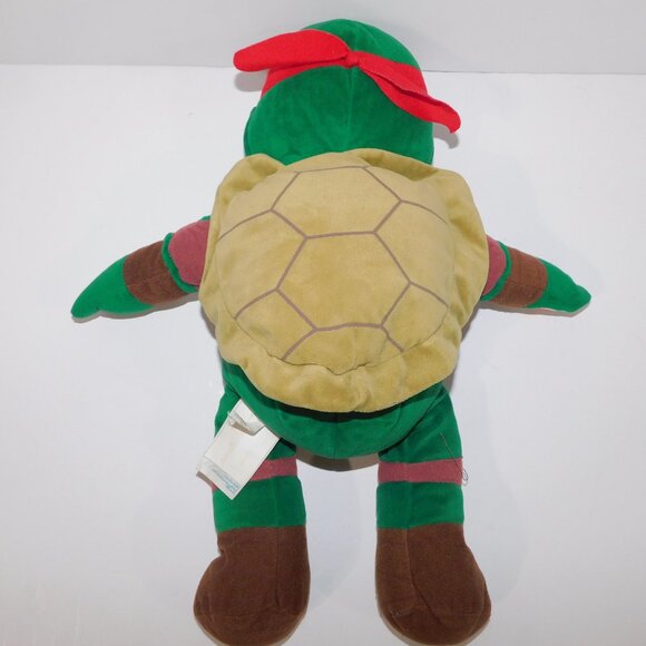 Build a Bear Workshop TMNT Teenage mutant Ninja Turtles Raphael 18" Plush 2016 - Picture 6 of 6
